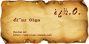 Ősz Olga névjegykártya